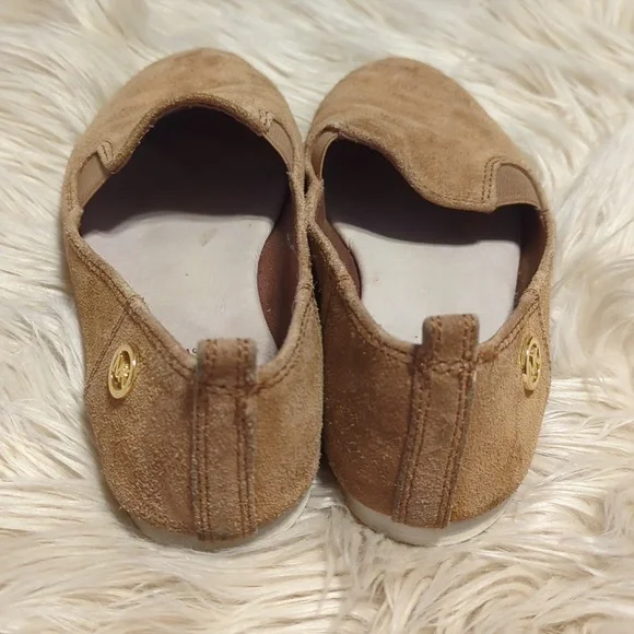 Michael Kors MK Merritt Slip on Luggage Shoes Flats Loafers Size 7.5 M - Picture 5 of 9